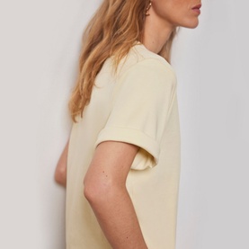 Solid Cropped T-Shirt