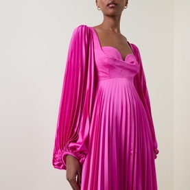 Elkington Pleated Dress
