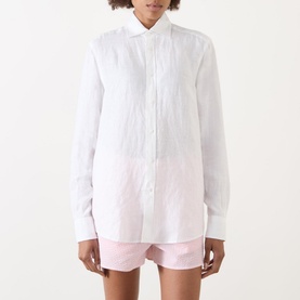 The Boyfriend Linen Shirt