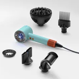 Supersonic Nural Hair Dryer Ceramic Patina and Topaz