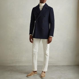 Bergamo Double-Breasted Peacoat