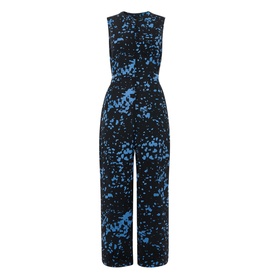 Josie Printed Zip-Up Jumpsuit