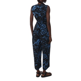 Josie Printed Zip-Up Jumpsuit