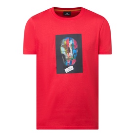 Skull Regular-Fit Logo T-Shirt