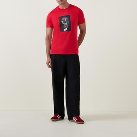 Skull Regular-Fit Logo T-Shirt