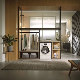 W1 Front-Loader Washing Machine 9kg Lotus white