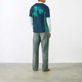 Piping Logo Jersey T-Shirt