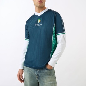 Piping Logo Jersey T-Shirt