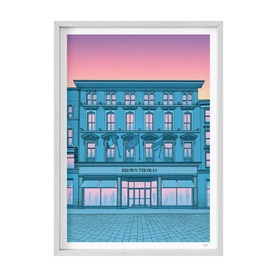 Brown Thomas 175th Anniversary Framed Storefront Print