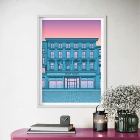 Brown Thomas 175th Anniversary Framed Storefront Print