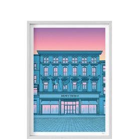 Brown Thomas 175th Anniversary Framed Storefront Print