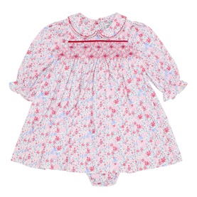 Alicia Floral Smock Dress
