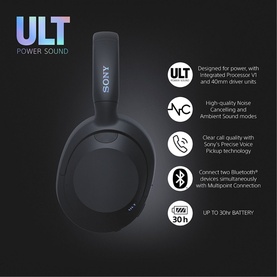 Black Ult Bluetooth Digital Noise Cancel