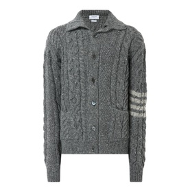 Cable-Knit Cardigan