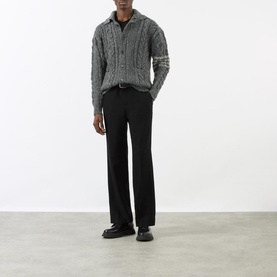Cable-Knit Cardigan