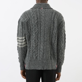 Cable-Knit Cardigan