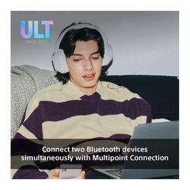 White Ult Bluetooth Noise Cancel