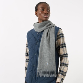Solid Fringed Scarf