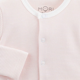 Striped Logo Pocket Cardigan