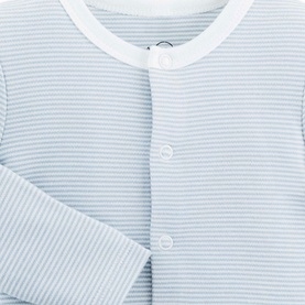 Striped Logo Pocket Cardigan