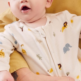 Safari Zip Sleepsuit