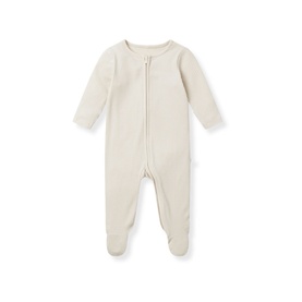Clever Zip Ribbed Sleepsuit