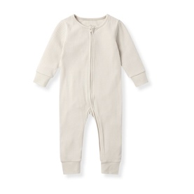 Clever Zip Ribbed Sleepsuit