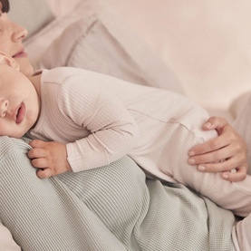 Clever Zip Ribbed Sleepsuit