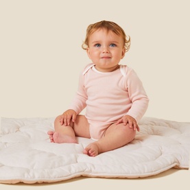 Striped Logo Bodysuit