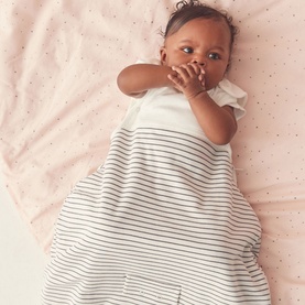 Clever Zip Striped Sleeping Bag 1.5 Tog
