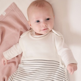 Clever Zip Striped Sleeping Bag 1.5 Tog