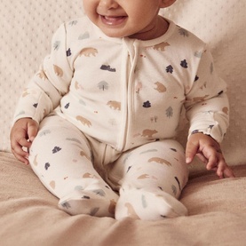Bear Zip Sleepsuit