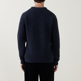 Ribbed Raglan Sweater
