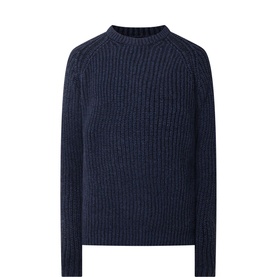 Ribbed Raglan Sweater