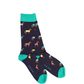 Horse Crew Socks