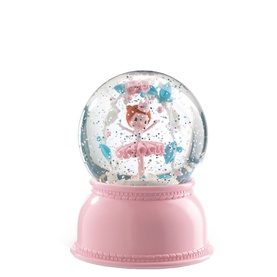 Ballerina Snow Globe Night Light