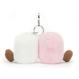 Amuseable Marshmallows Bag Charm 15cm