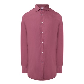 Garment-Dyed Casual Shirt