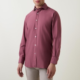 Garment-Dyed Casual Shirt