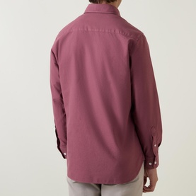 Garment-Dyed Casual Shirt
