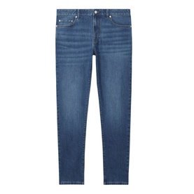 Tapered-Leg Jeans