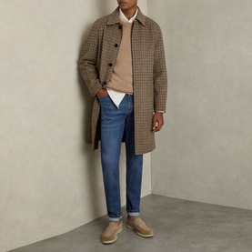 Tapered-Leg Jeans
