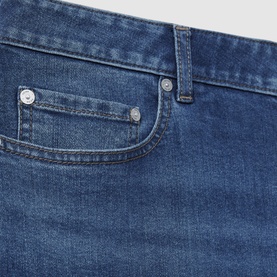 Tapered-Leg Jeans