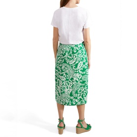 Cassidy Paisley Print Skirt