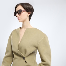 Irregular Sunglasses Bold 3 Dots CL40276U