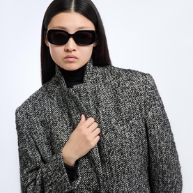 Rectangle Sunglasses Bold 3 Dots CL40287U