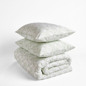 300 Thread Count Sage Magnolia Duvet Set