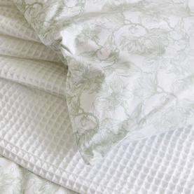 300 Thread Count Sage Magnolia Duvet Set