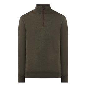 Extra Fine Half-Zip Sweater