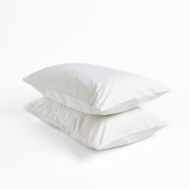 300 Thread Count Sage Trellis Pillowcase Set